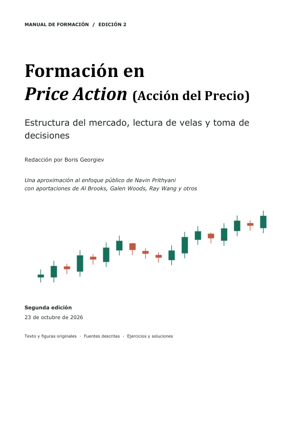 Portada de Formación en Price Action, edición 2, de Boris Georgiev